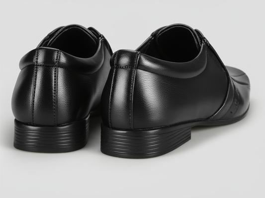 Mitty Black Slip-on Formal Shoes for Men 8517