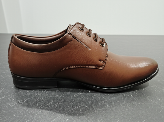 Mitty Brown Lace-Up Formal Shoes for Men 3319
