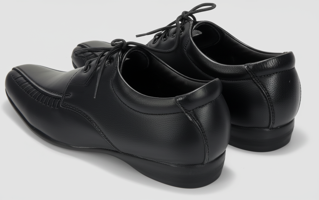 Mitty Black Formal Shoes for Men 8516