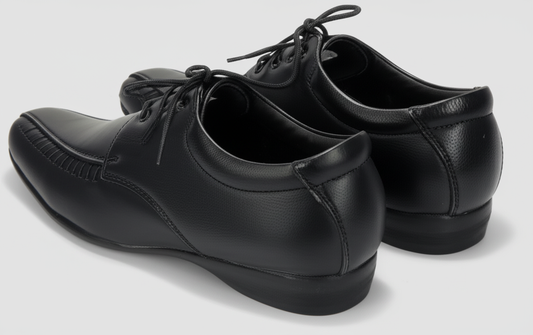 Mitty Black Formal Shoes for Men 8516