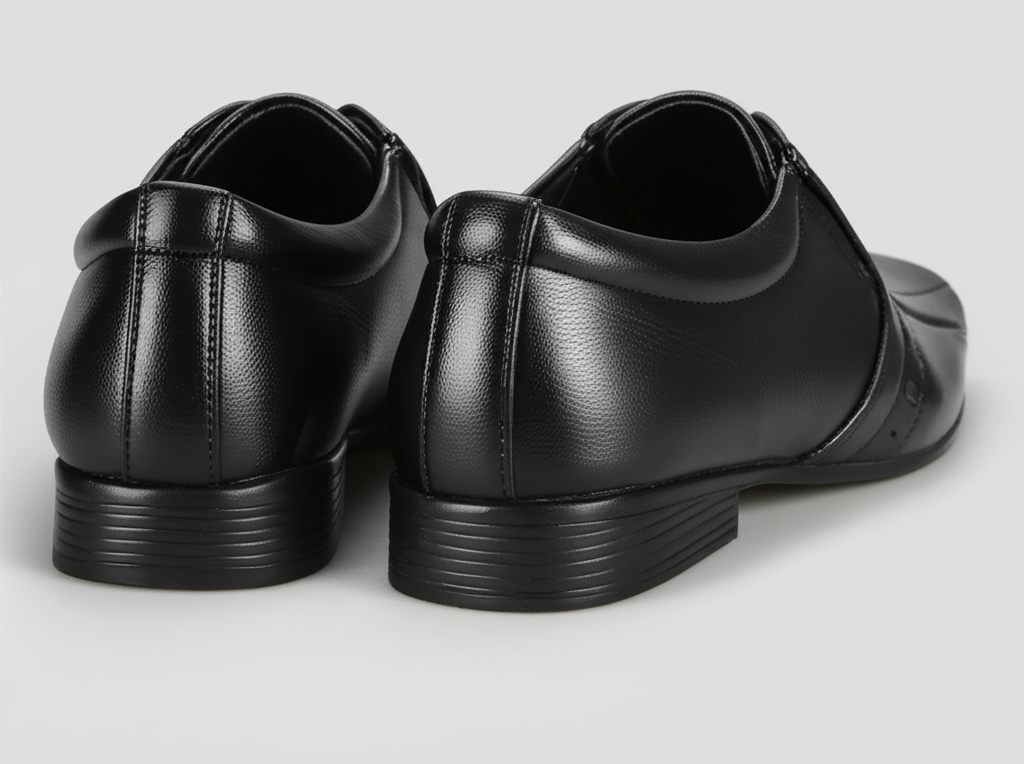 Mitty Black Slip-on Formal Shoes for Men 8517