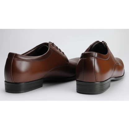 Mitty Brown Lace-Up Formal Shoes for Men 3319