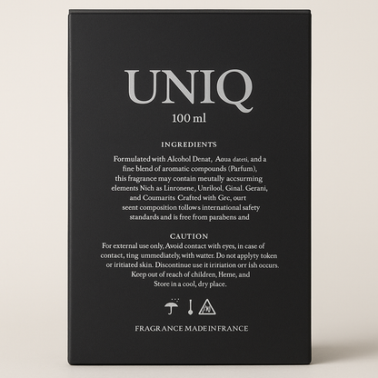 UNIQ by MITTY , Unisex Luxury Fragrance – Extrait de Parfum