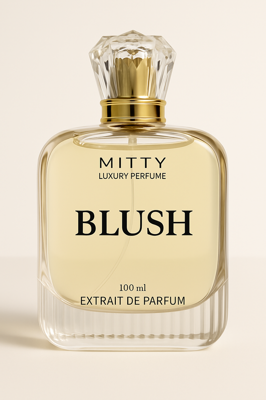 BLUSH by MITTY for her – Luxury Fragrance – Extrait de Parfum