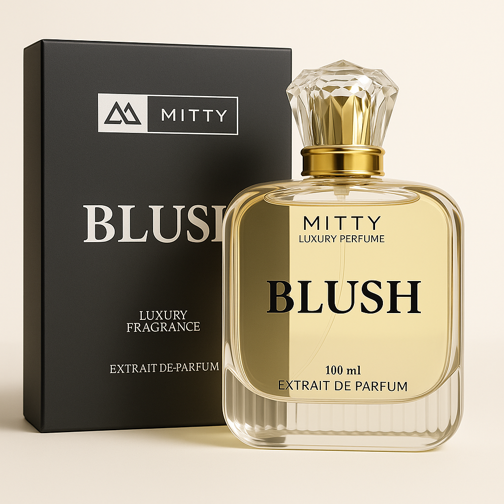 BLUSH by MITTY for her – Luxury Fragrance – Extrait de Parfum