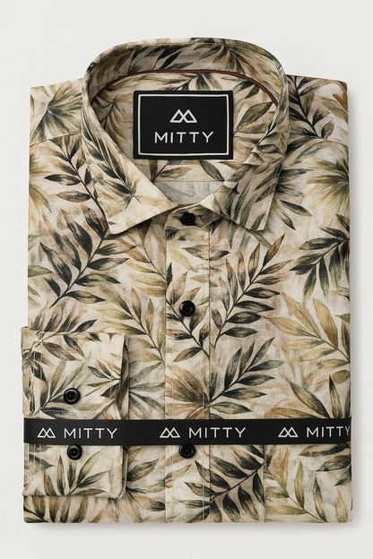 Mitty Tropical Printed Shirt for Men