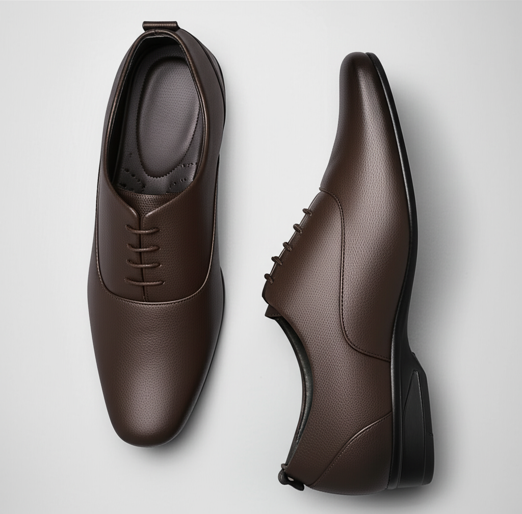 Mitty Dark Brown Lace-up Formal Shoes for Men 9101