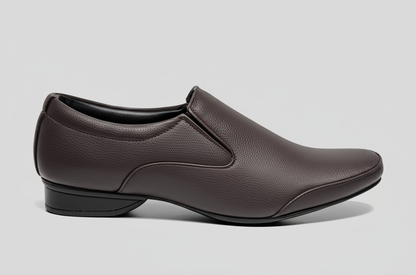 Mitty Dark Brown Slip-on Formal Shoes for Men 9103