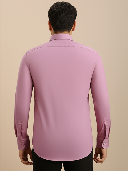 Mitty Dusty Rose Full Sleeve Shirt for Men